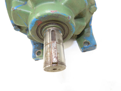 US Motors CBN2203SB3 Inline Gear Motor 31.5:1 Ratio 2Hp 55RPM 180V DC