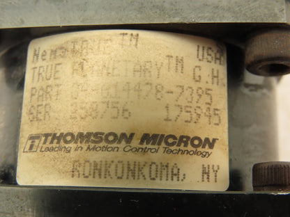 Thomson 34-614478-7395 Linear Actuator Drive Planetary Gearhead 12mm Shaft