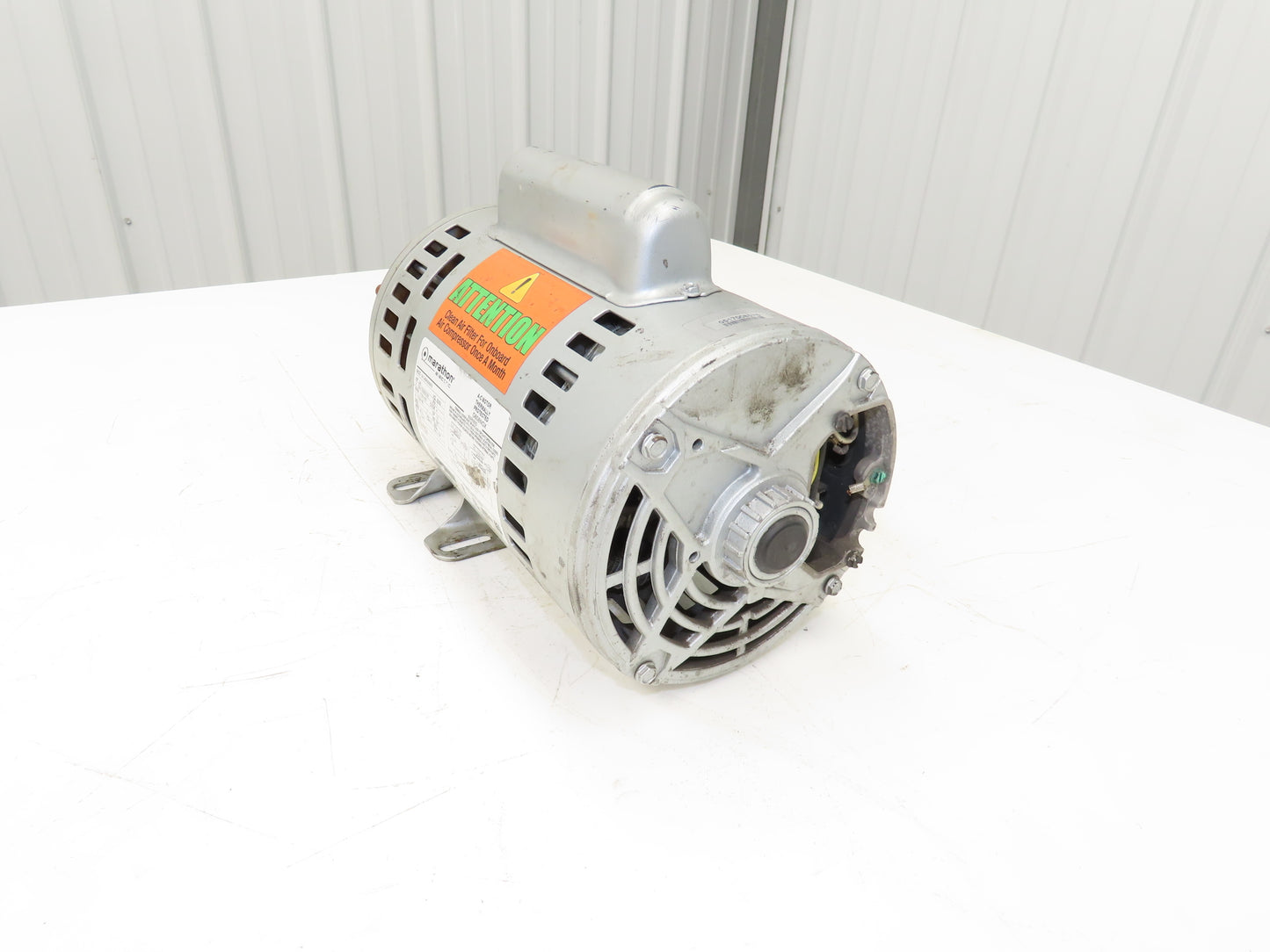 Marathon Single Phase 3/4Hp Motor 115/230V 1PH For Rotary Vane Vacuum Pump