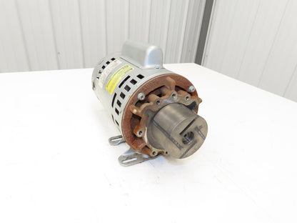 Marathon Single Phase 3/4Hp Motor 115/230V 1PH For Rotary Vane Vacuum Pump