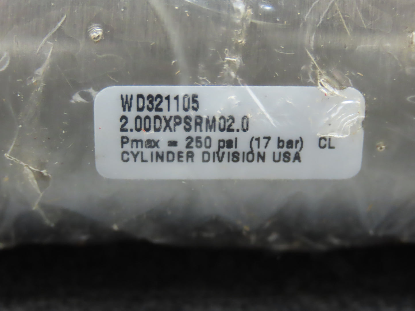 Schrader Bellows 2.00DXPSRM02.0 Pneumatic Air Cylinder 2" Bore 2" Stroke
