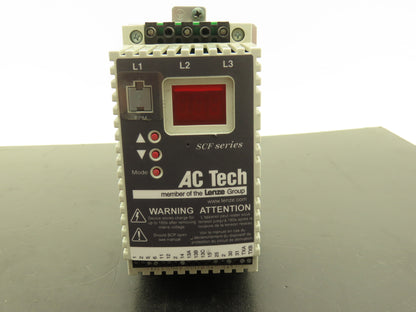 Lenze AC Tech SF410 Variable Speed VFD AC Drive 1Hp 480V 3PH SCF Series