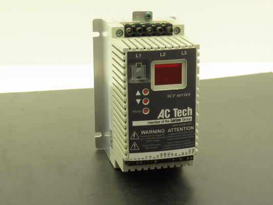 Lenze AC Tech SF410 Variable Speed VFD AC Drive 1Hp 480V 3PH SCF Series