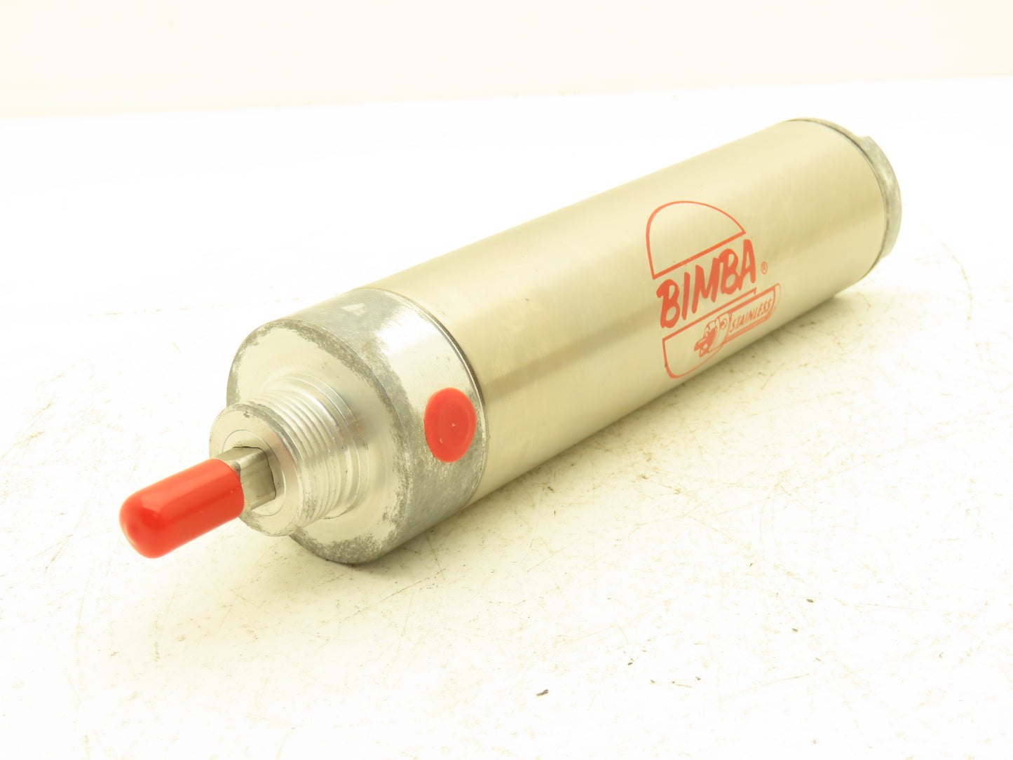 Bimba Pneumatic Air Cylinder 2-1/2" Bore 7" Stroke 17/32" Non Rotating Rod