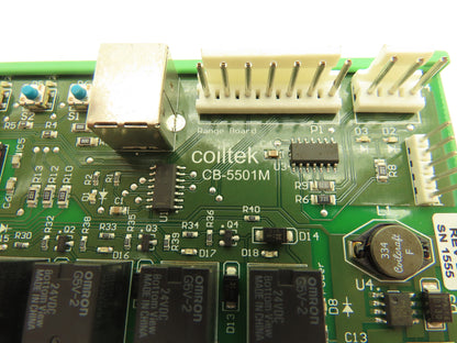Coiltek CB-5501M Ultrasonic Sensor Loop Control Board CS-5000 & CS-5100 Rev D