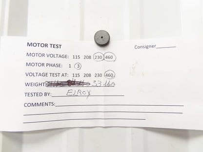 Leeson Wattsaver C6T17FC132E AC Motor 1Hp 1760 RPM 230/460V 3PH 56C 114638.00