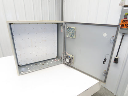 Hoffman C-SD24248 Electrical Enclosure Control Panel 24x24x8" with Back Plate