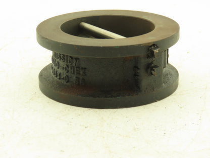 TRW Mission G12HMP Duo-Check Cast Iron 3" Wafer Check Valve Dual Plate Non Slam