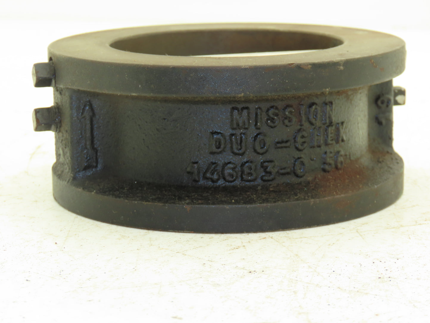 TRW Mission G12HMP Duo-Check Cast Iron 3" Wafer Check Valve Dual Plate Non Slam