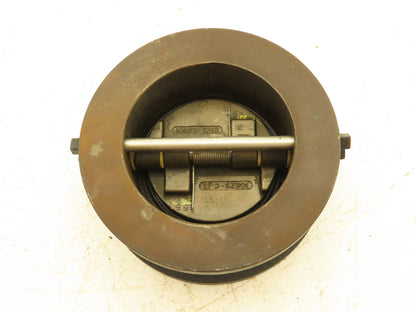 TRW Mission G12HMP Duo-Check Cast Iron 3" Wafer Check Valve Dual Plate Non Slam