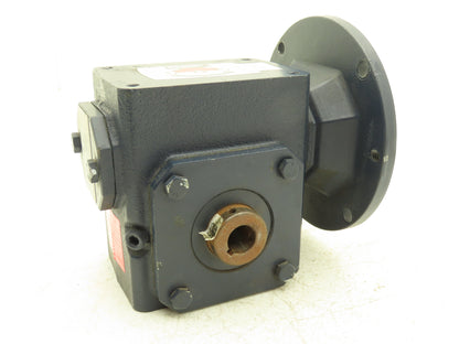 Ironman GR-HMQ-818-30-H1-56-12 Worm Gearbox 30:1 - 58rpm 56C 3/4"Hollow Shaft