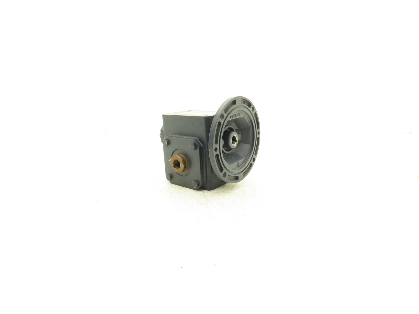 Ironman GR-HMQ-818-30-H1-56-12 Worm Gearbox 30:1 - 58rpm 56C 3/4"Hollow Shaft