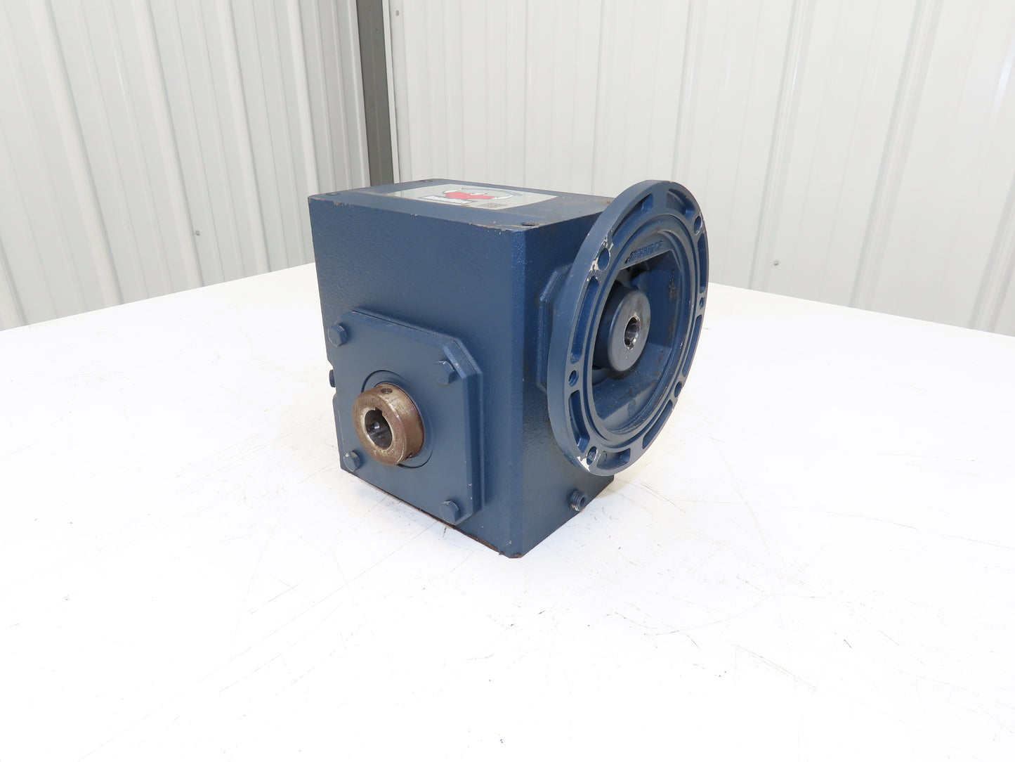 Ironman GR-HMQ-826-30-H1-56-16 Worm Gearbox 30:1 - 58rpm 2Hp 56C 1"Hollow Shaft