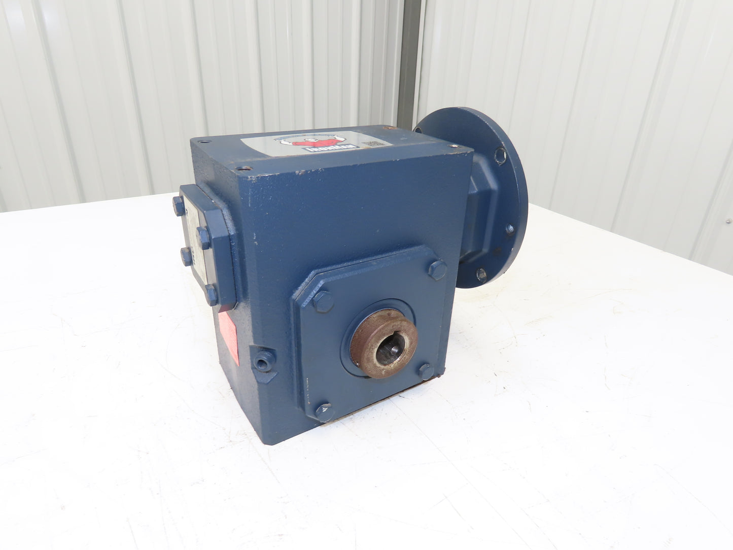 Ironman GR-HMQ-826-30-H1-56-16 Worm Gearbox 30:1 - 58rpm 2Hp 56C 1"Hollow Shaft