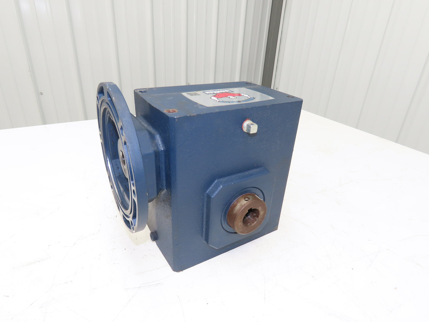 Ironman GR-HMQ-826-30-H1-56-16 Worm Gearbox 30:1 - 58rpm 2Hp 56C 1"Hollow Shaft
