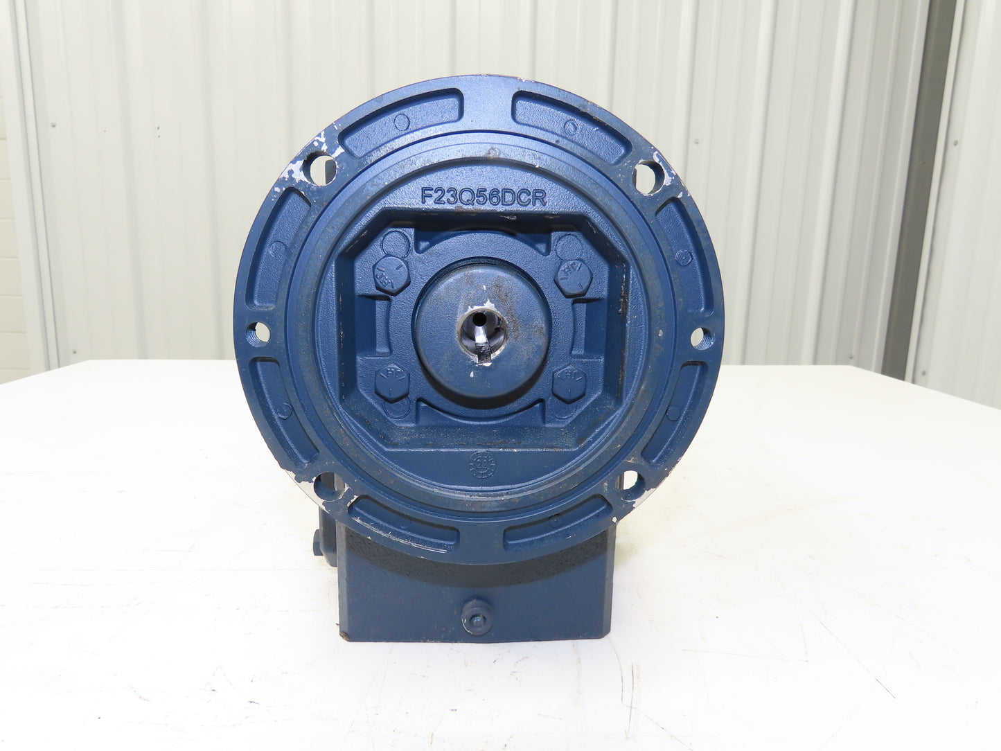 Ironman GR-HMQ-826-30-H1-56-16 Worm Gearbox 30:1 - 58rpm 2Hp 56C 1"Hollow Shaft