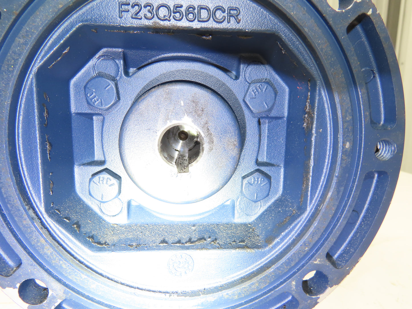 Ironman GR-HMQ-826-30-H1-56-16 Worm Gearbox 30:1 - 58rpm 2Hp 56C 1"Hollow Shaft