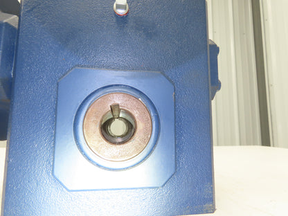 Ironman GR-HMQ-826-30-H1-56-16 Worm Gearbox 30:1 - 58rpm 2Hp 56C 1"Hollow Shaft