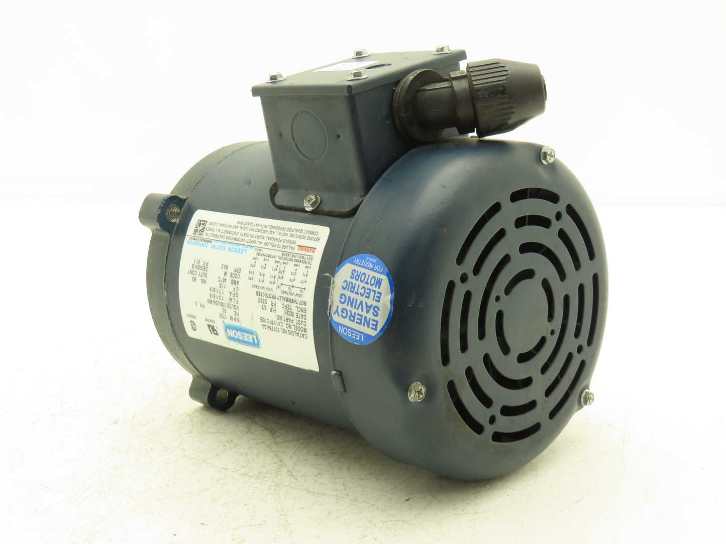 Leeson C4T17FC10B AC Motor 1/3Hp 1725 RPM 230/460V 3PH 56C 101769.00
