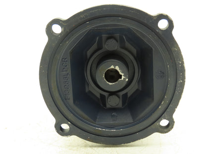 Ironman GR-HMQ-813-10-H1-56-10 Worm Gearbox 10:1 - 175rpm 56C 5/8"Hollow Shaft