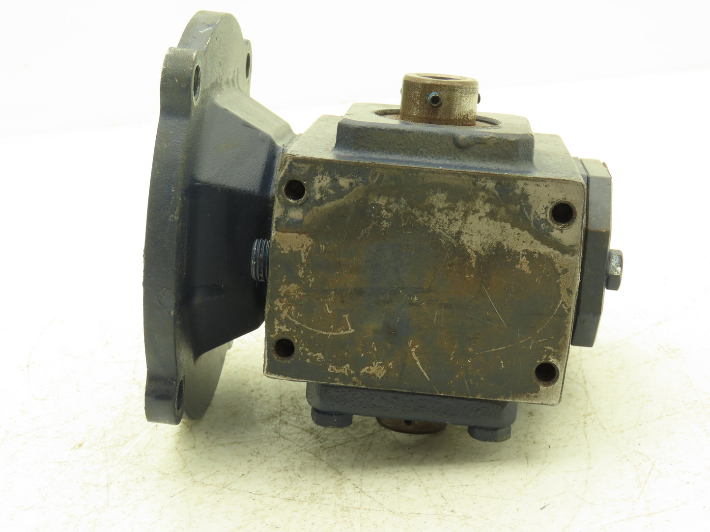 Ironman GR-HMQ-813-10-H1-56-10 Worm Gearbox 10:1 - 175rpm 56C 5/8"Hollow Shaft