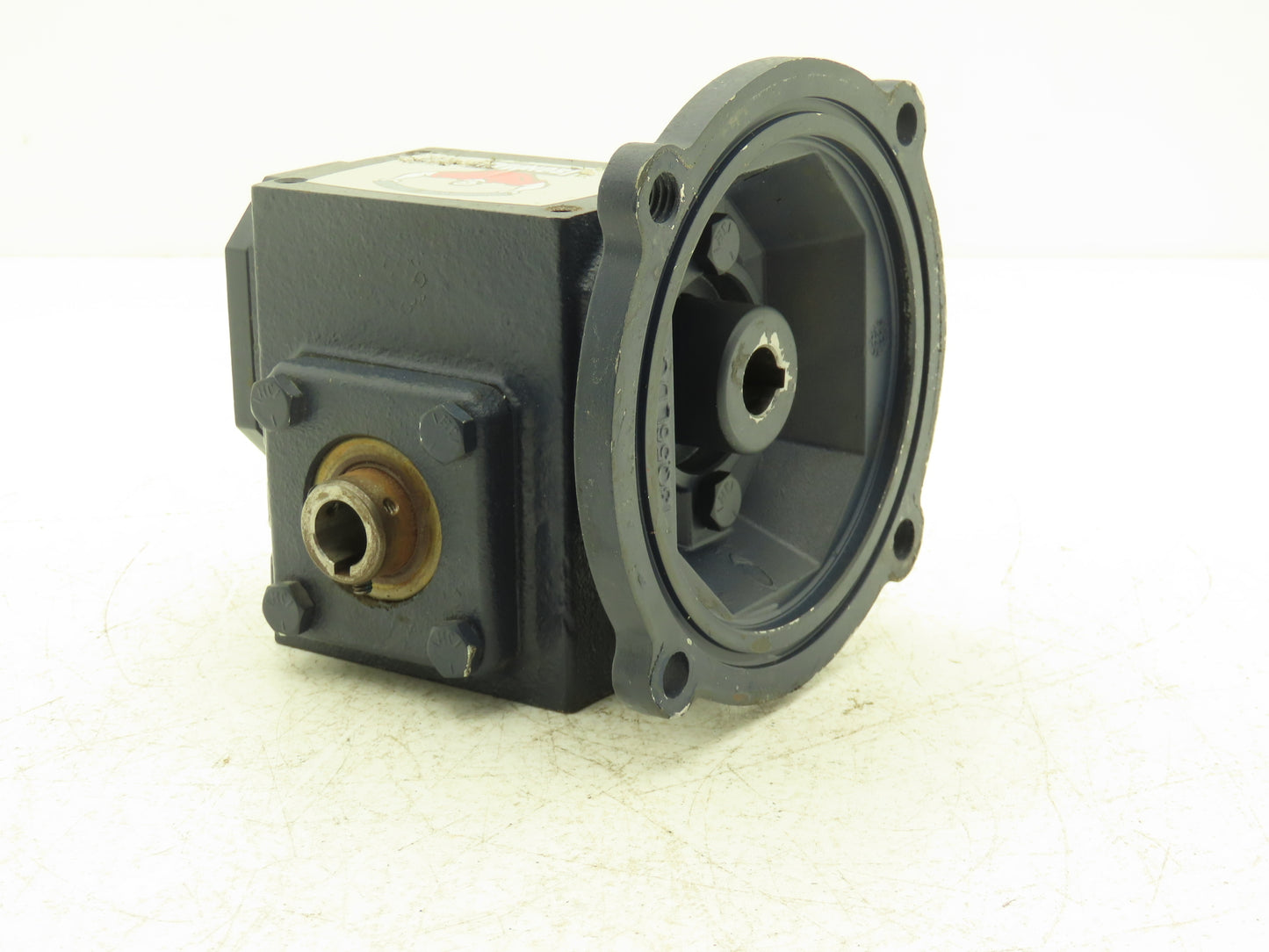 Ironman GR-HMQ-813-10-H1-56-10 Worm Gearbox 10:1 - 175rpm 56C 5/8"Hollow Shaft