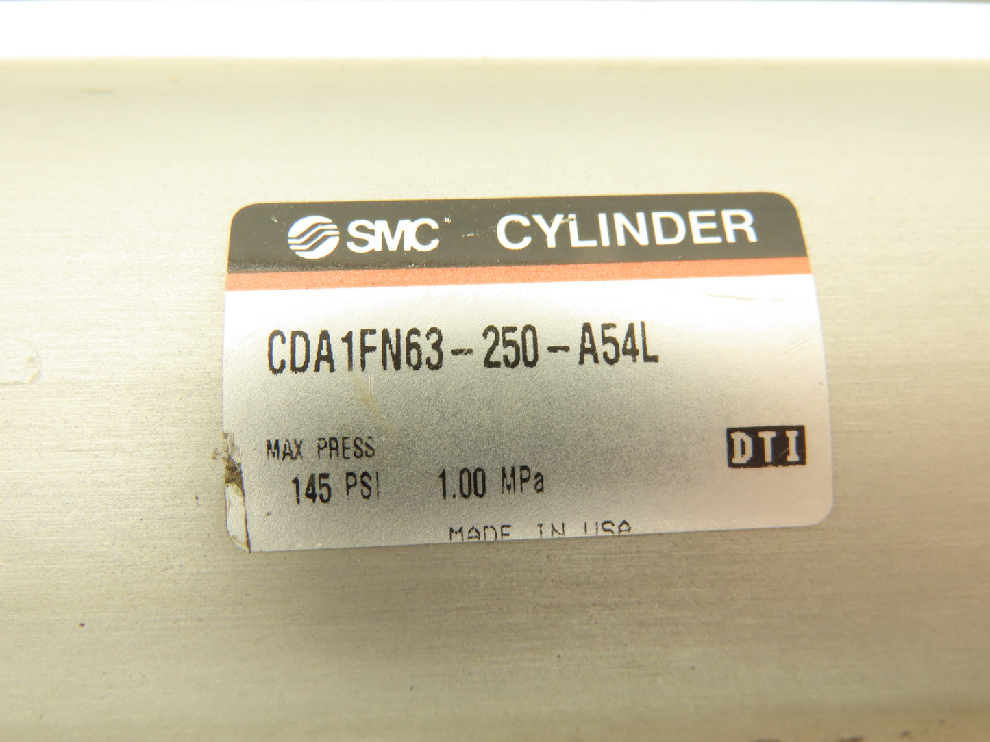 SMC CDA1FN63-250-A54L Pneumatic Air Cylinder 63mm Bore 250mm Stroke