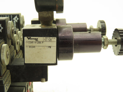 Versa CSG-4232-043-P-A120 Pneumatic Solenoid Valve Manifold Assy C5M-4302-5-PL-X