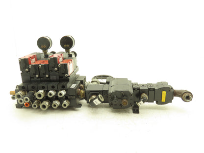 Versa CSG-4232-043-P-A120 Pneumatic Solenoid Valve Manifold Assy C5M-4302-5-PL-X