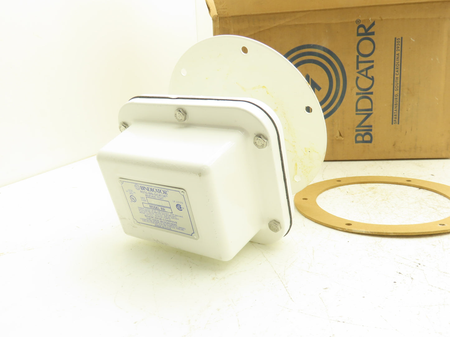 Bindicator RA-H Roto-Bin-Dicator Level Sensor Switch w/Paddle & Flange 120V