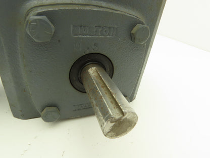 Boston Gear F71510B5J Worm Gearbox 10:1 Reducer 1Hp 175rpm 56C RH Output