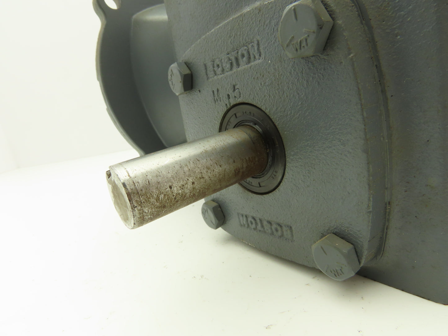 Boston Gear F71510B5J Worm Gearbox 10:1 Reducer 1Hp 175rpm 56C RH Output