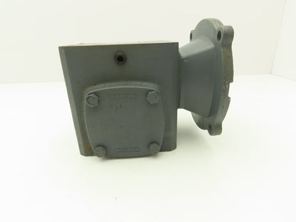 Boston Gear F71510B5J Worm Gearbox 10:1 Reducer 1Hp 175rpm 56C RH Output