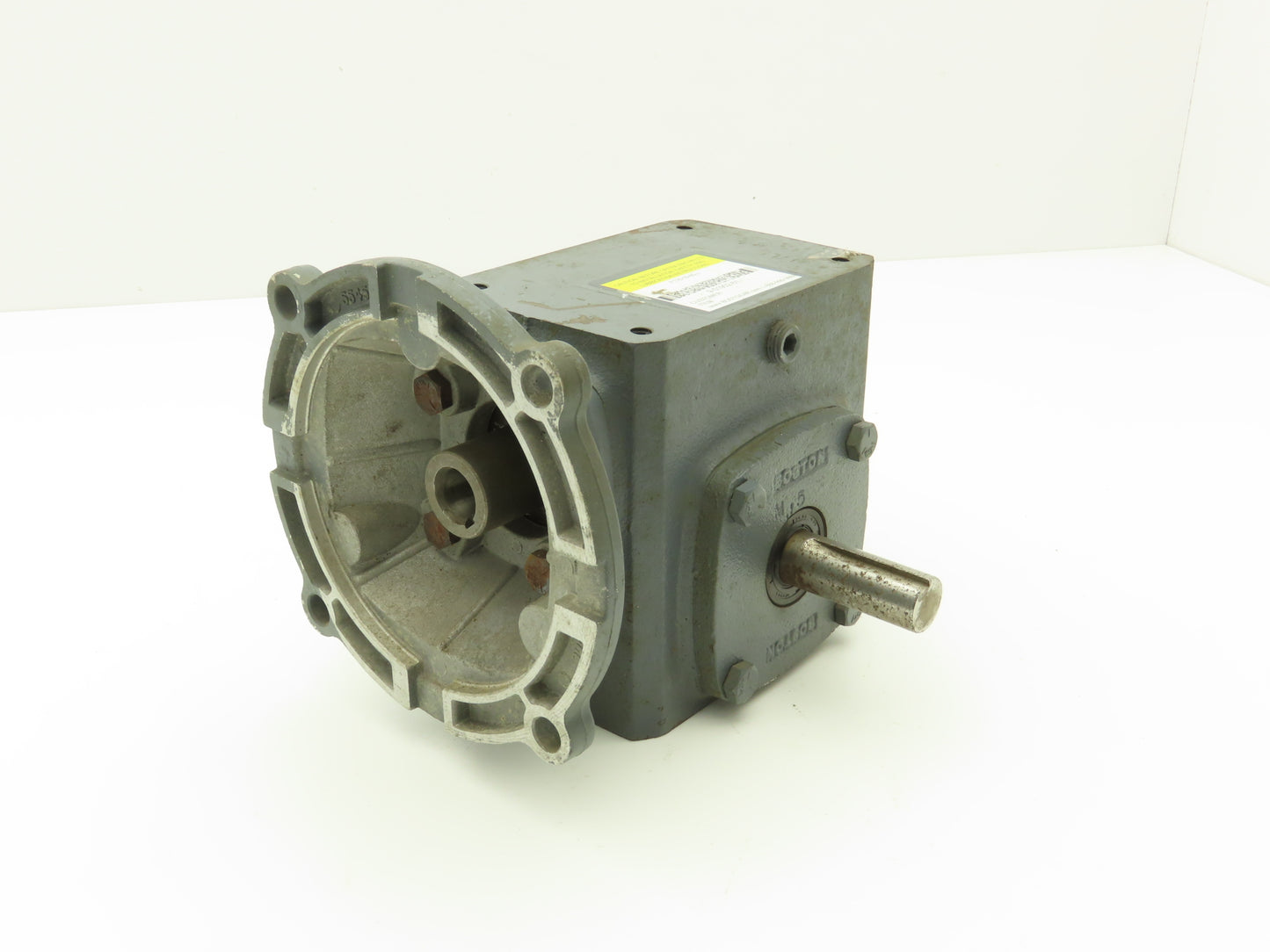 Boston Gear F71510B5J Worm Gearbox 10:1 Reducer 1Hp 175rpm 56C RH Output
