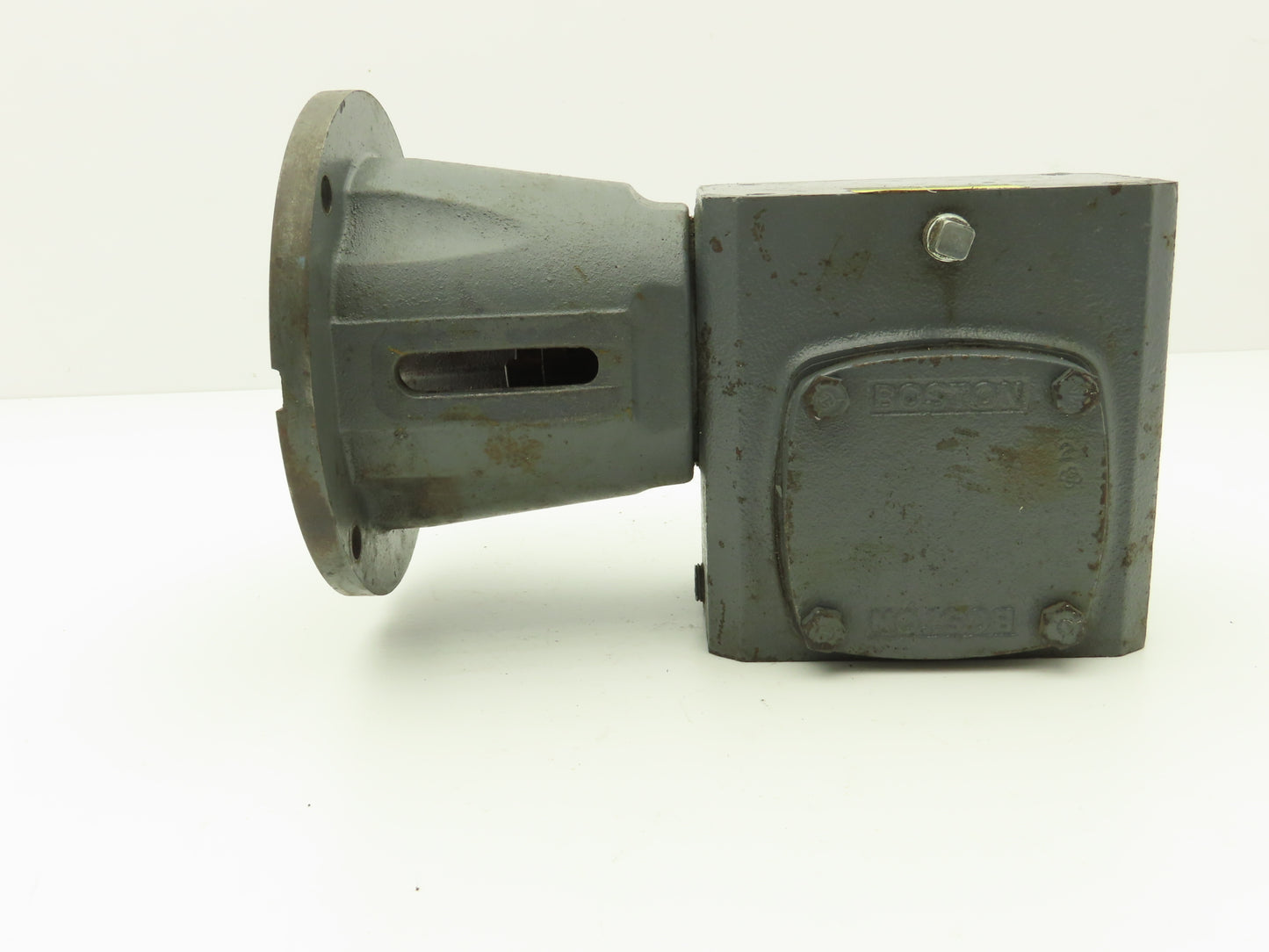 Boston Gear RF718-15 B5 G Worm Gearbox 15:1 Reducer 0.91Hp 117rpm 56C LH Output