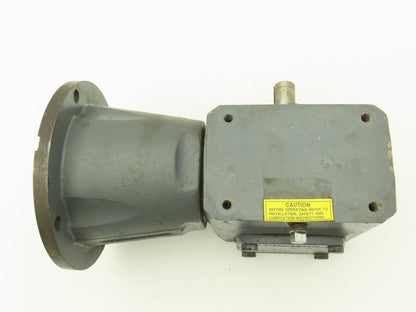 Boston Gear RF718-15 B5 G Worm Gearbox 15:1 Reducer 0.91Hp 117rpm 56C LH Output