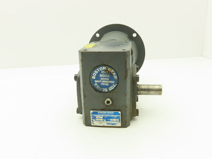 Boston Gear RF718-15 B5 G Worm Gearbox 15:1 Reducer 0.91Hp 117rpm 56C LH Output