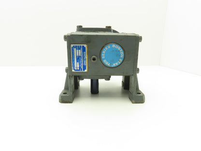 Boston Gear F715E-10X-B5-G1 Worm Gearbox 10:1 Reducer 1Hp 175rpm 56C LH Output