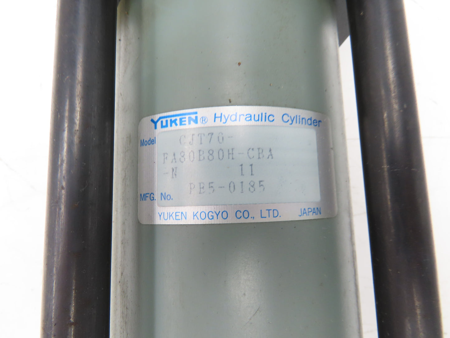 Yuken CJT70-FA80B80H-CBA-N11 Hydraulic Cylinder 80mm Bore 80mm Stroke Double End
