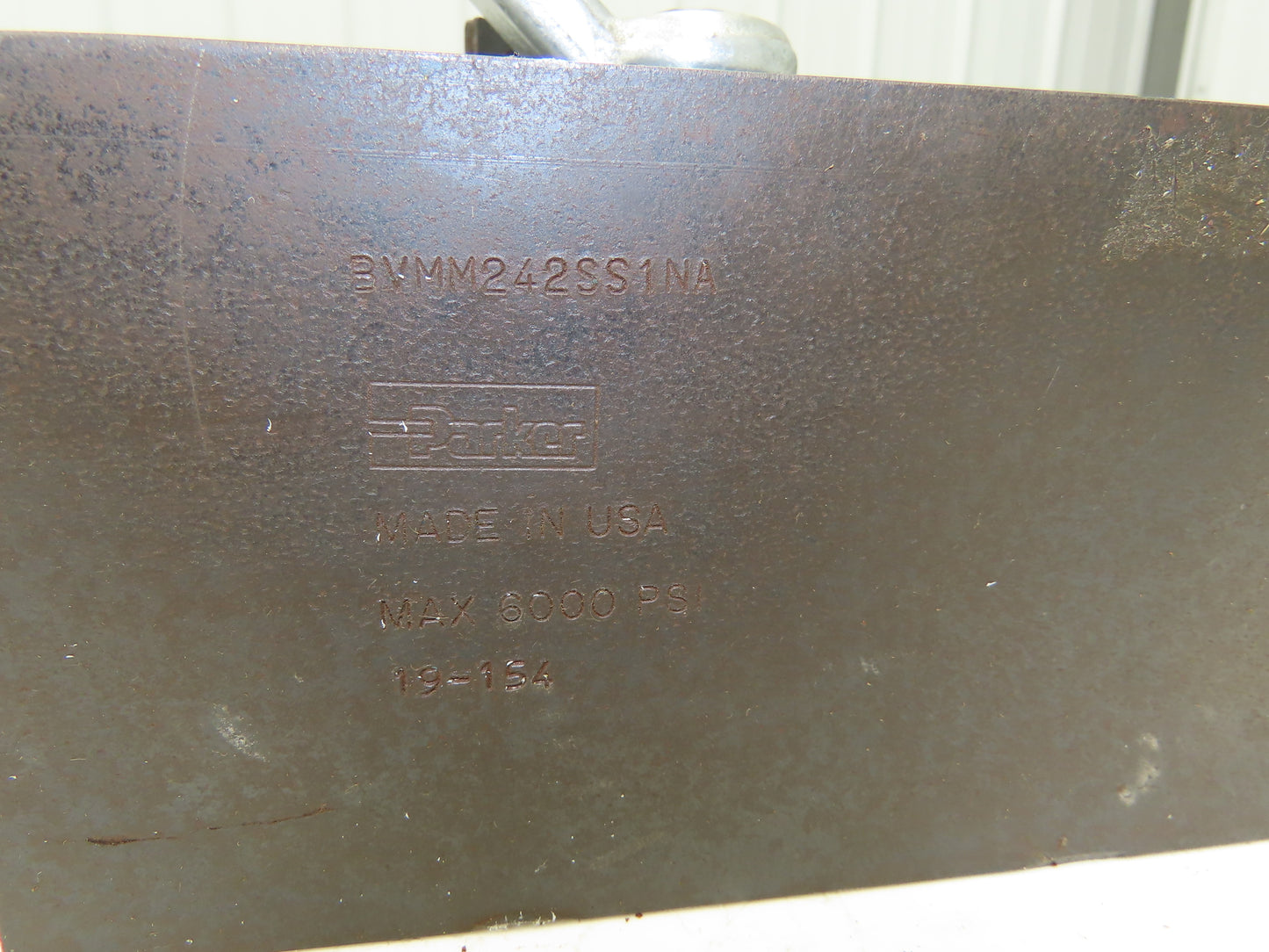 Parker BVMM242SS1NA Hydraulic High Pressure Ball Valve 3 Way 6000PSI