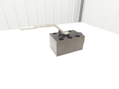 Parker BVMM242SS1NA Hydraulic High Pressure Ball Valve 3 Way 6000PSI