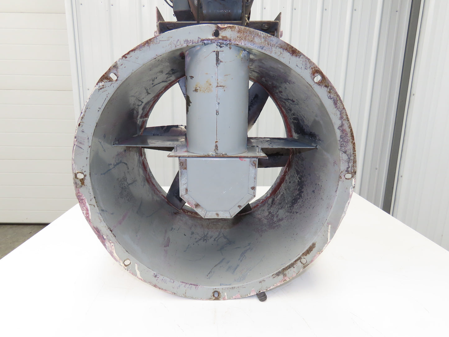 Dayton 4C661 Tubeaxial Fan 18" Belt Drive 1719 CFM 1Ph 3/4 Hp Motor 115/230V