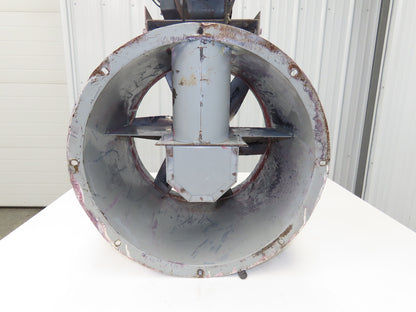 Dayton 4C661 Tubeaxial Fan 18" Belt Drive 1719 CFM 1Ph 3/4 Hp Motor 115/230V