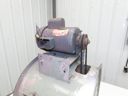 Dayton 4C661 Tubeaxial Fan 18" Belt Drive 1719 CFM 1Ph 3/4 Hp Motor 115/230V