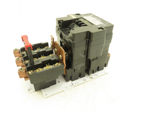 Square D 8536 SE01S Motor Starter Contactor NEMA Size 3 600V 50Hp 120V Coil