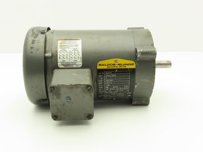 Baldor VM3539 AC Motor 1/2Hp 1140 RPM 230/460V 3PH 56C TEFC