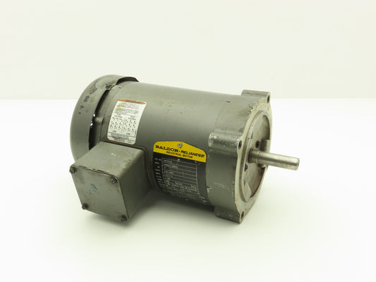 Baldor VM3539 AC Motor 1/2Hp 1140 RPM 230/460V 3PH 56C TEFC