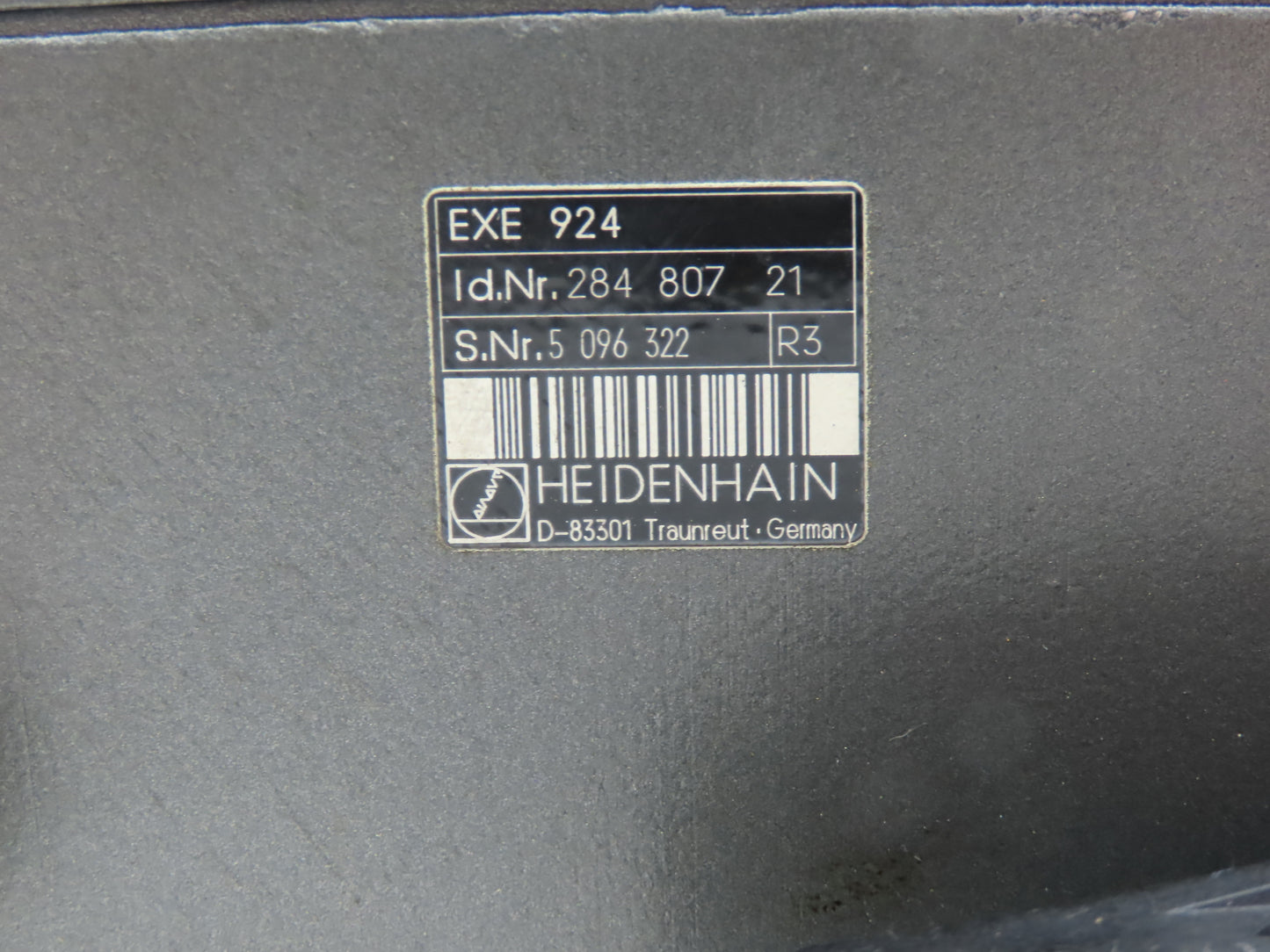 Heidenhain EXE 924 Encoder Control Panel Interface 284 807 21
