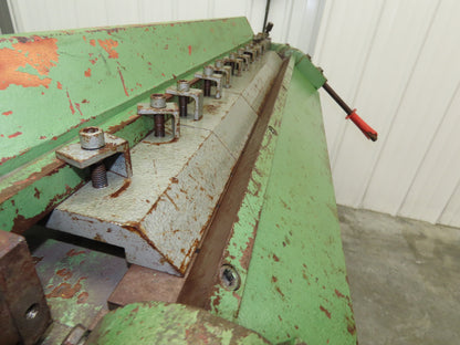 Sheet Metal Brake Finger Press Box and Pan 36" Bend 135° Bender Manual Apron