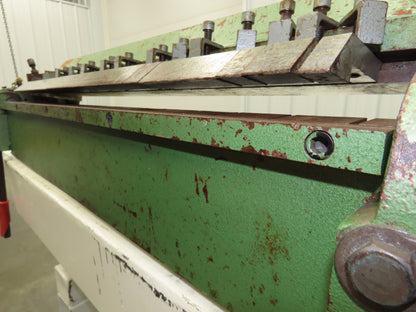 Sheet Metal Brake Finger Press Box and Pan 36" Bend 135° Bender Manual Apron